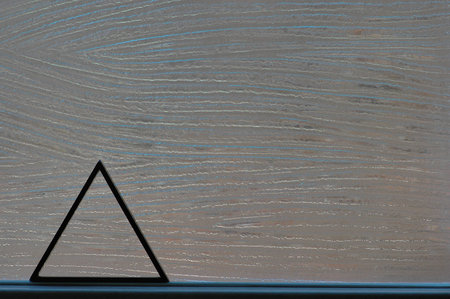 triangle for poolの写真素材