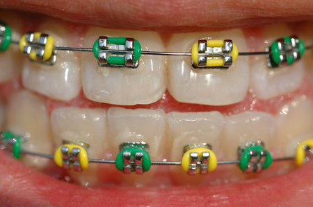 colourful brace