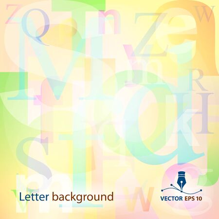 Typographic Background  Vector formatのイラスト素材