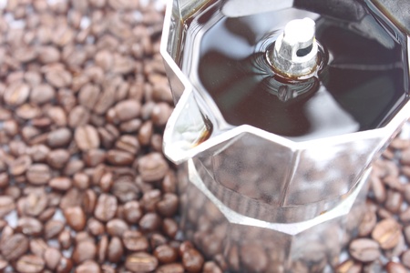 coffee potの写真素材