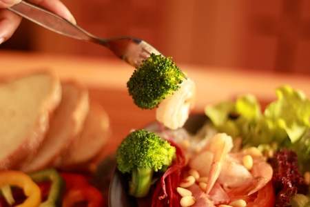 Salad dressing の写真素材