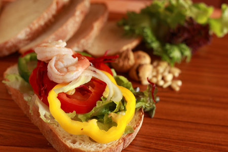 Salad dressing の写真素材