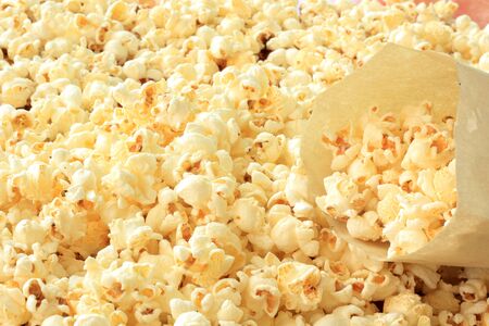 Pop cornの写真素材