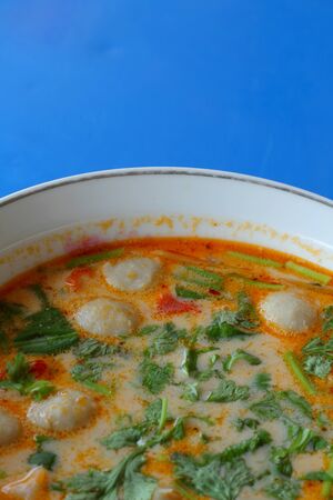 spicy lemon grass soup	の写真素材