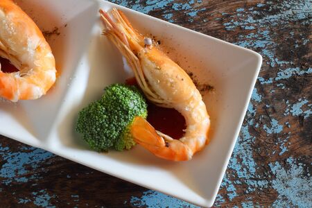 Cocktail prawnの写真素材