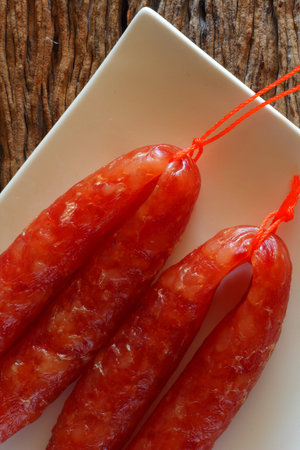 Chinese Sausageの写真素材