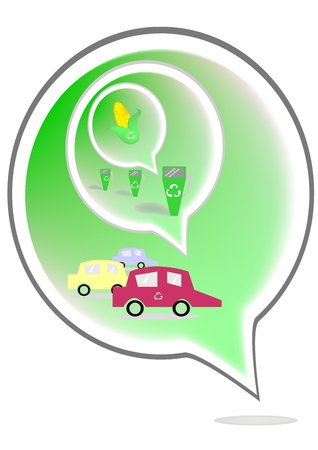  Think and egoのイラスト素材