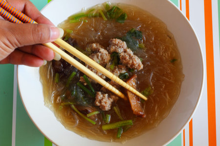 Noodle soup