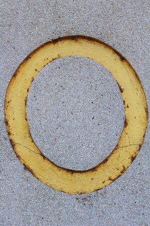 Round goldenの写真素材