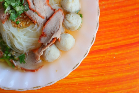 Noodle soupの写真素材