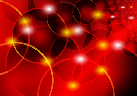 Red bubbleのイラスト素材