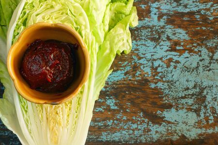 Korea chili and cabbageの写真素材