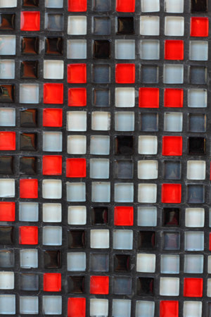 Mosaic wall decorative ornament の写真素材