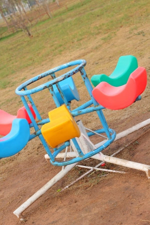 Carousel in playgroundの写真素材