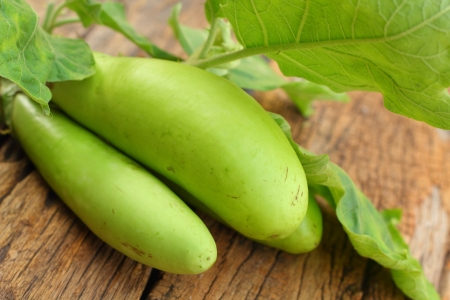 green egg plantの写真素材