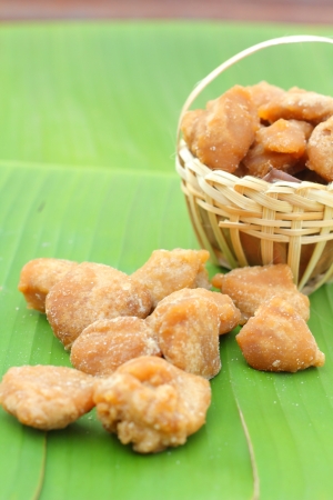 Palm sugar made from palm treeの写真素材