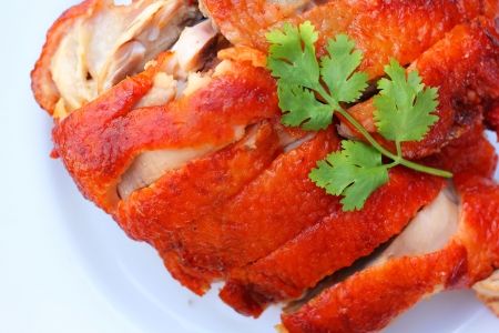 Roasted duck - Chinese foodの写真素材