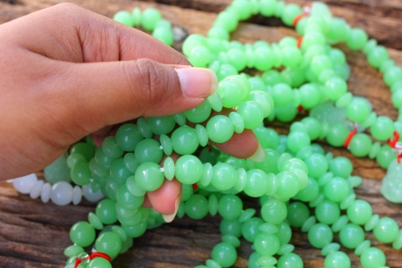 jade braceletの写真素材