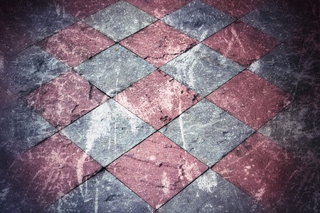 Bricks on the walkway backgroundの写真素材