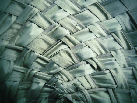 Brown rattan background textureの写真素材