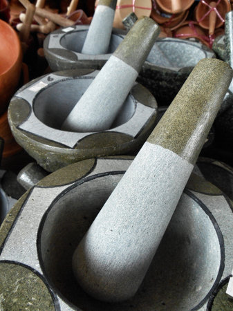 mortar used for making sauces