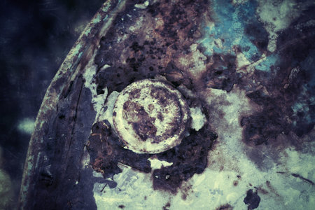 Vintage metal plate steel texture