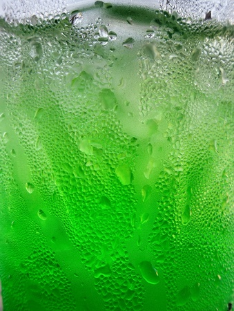 close up of green drinks - cocktail greenの写真素材