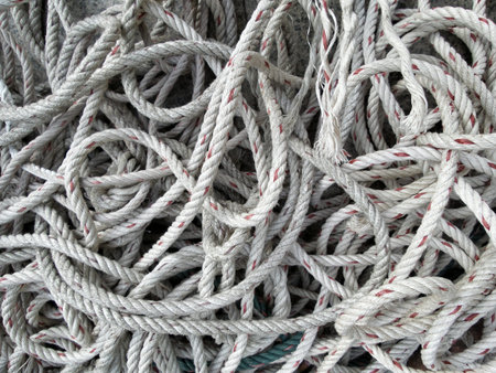 Old rope background texture
