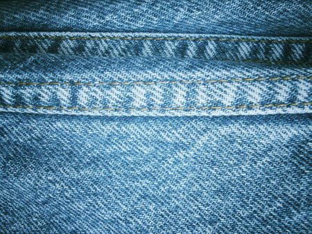 vintage jeans with seams background texture