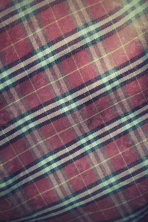 close up of silk fabric background textureの写真素材