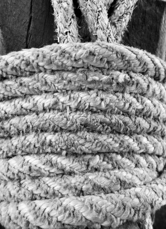 Old rope background texture