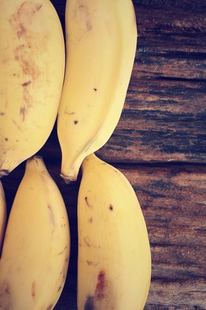 Close up of ripe bananaの写真素材