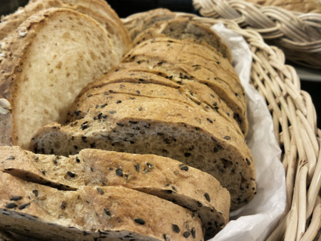 sliced of french bread - baguette