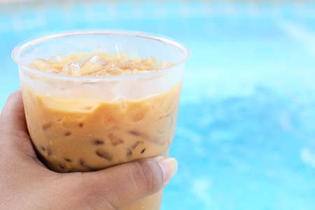 Iced coffeeの写真素材
