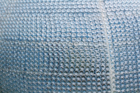 plastic bottles background texture