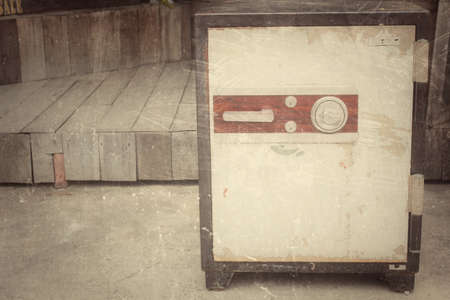 safe lock - vintage styleの写真素材