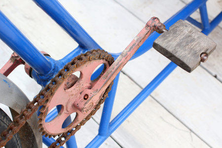 vintage bicycle.