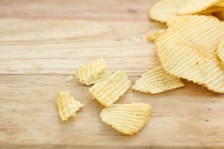 Potato chipの写真素材