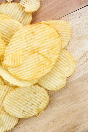 Potato chipの写真素材