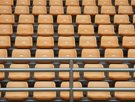 Stadium seats.の写真素材