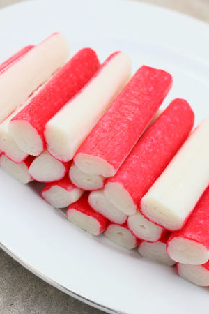 crab sticks の写真素材