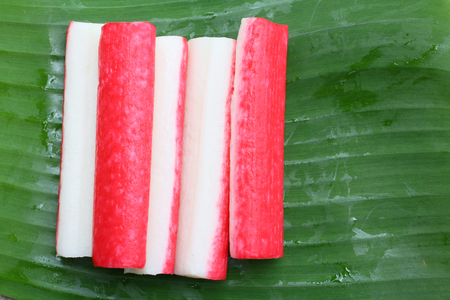 crab sticks の写真素材