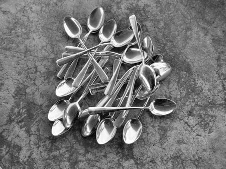 Tea spoonの写真素材