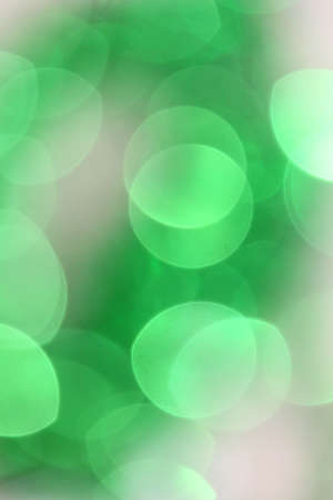 Bokeh green lightsの写真素材