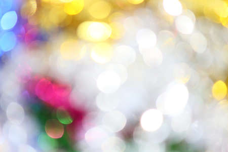 Bokeh colorful lightsの写真素材