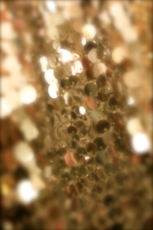 Bokeh gold lightsの写真素材