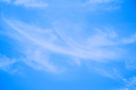 Clouds on the blue sky.の写真素材