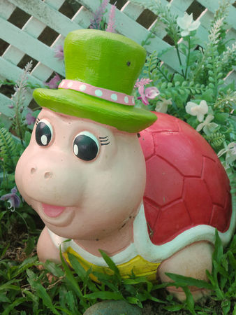 turtle statues の写真素材