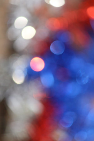 Bokeh colorful の写真素材