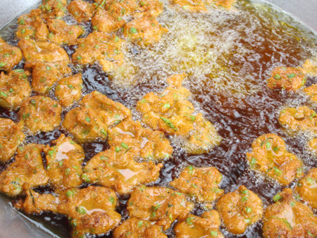 fish and curryの写真素材